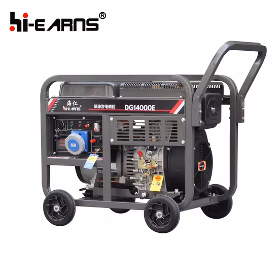 14kVA オープン フレーム タイプ ディーゼル発電機 Uav 補助装置 Dg14000e