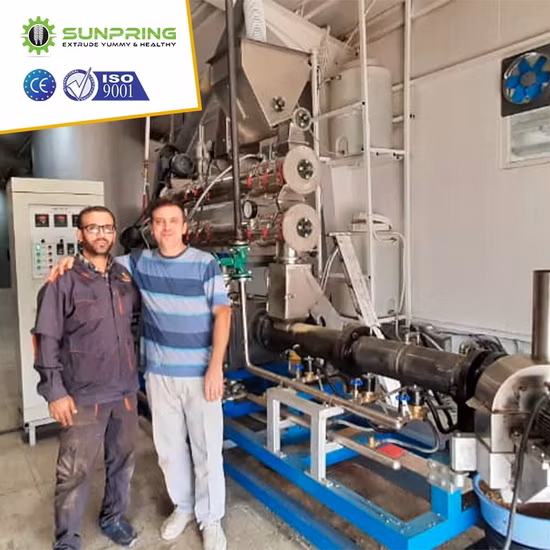 プロドライウェット犬ペット猫動物鶏フローティングシンキング魚飼料食品ペレット製造機ミルメーカー押出機機器造粒機加工生産ライン